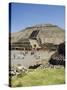 Pyramid of the Sun, Teotihuacan, 150Ad to 600Ad and Later Used by the Aztecs, North of Mexico City-R H Productions-Stretched Canvas
