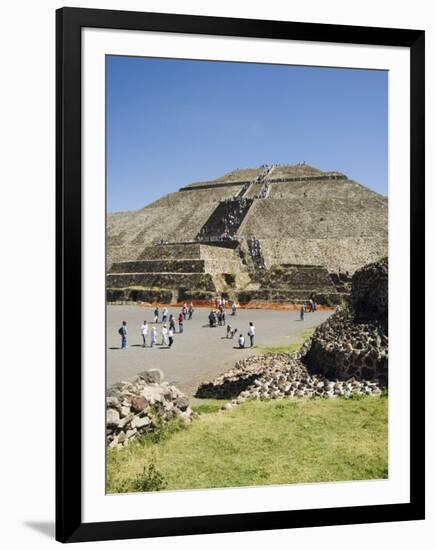 Pyramid of the Sun, Teotihuacan, 150Ad to 600Ad and Later Used by the Aztecs, North of Mexico City-R H Productions-Framed Photographic Print