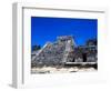 Pyramid Ruins in Tulum, Mexico-Bill Bachmann-Framed Photographic Print