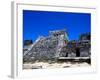 Pyramid Ruins in Tulum, Mexico-Bill Bachmann-Framed Photographic Print