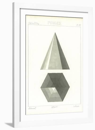 Pyramide Projection-Stephanie Monahan-Framed Giclee Print