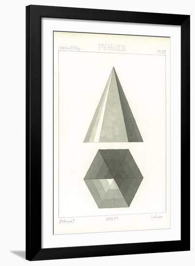 Pyramide Projection-Stephanie Monahan-Framed Giclee Print