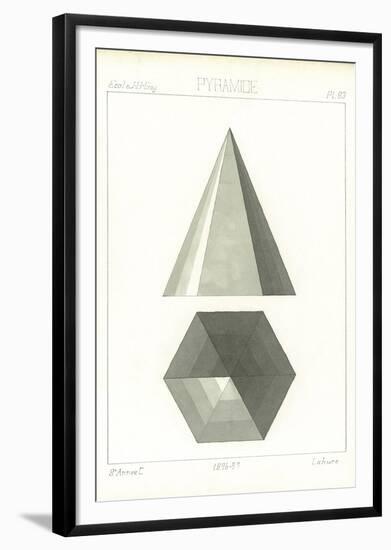 Pyramide Projection-Stephanie Monahan-Framed Giclee Print