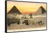 Pyramids and Sphinx, Egypt-null-Framed Stretched Canvas