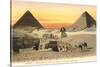 Pyramids and Sphinx, Egypt-null-Stretched Canvas