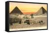 Pyramids and Sphinx, Egypt-null-Framed Stretched Canvas