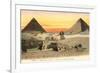 Pyramids and Sphinx, Egypt-null-Framed Premium Giclee Print