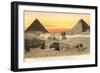 Pyramids and Sphinx, Egypt-null-Framed Art Print