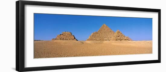 Pyramids Area of Giza Egypt-null-Framed Photographic Print