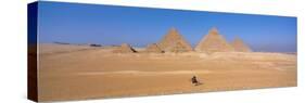 Pyramids Area of Giza Egypt-null-Stretched Canvas