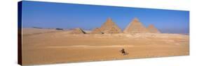 Pyramids Area of Giza Egypt-null-Stretched Canvas