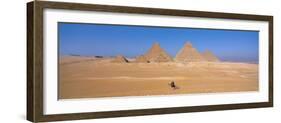 Pyramids Area of Giza Egypt-null-Framed Photographic Print