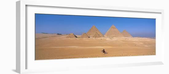 Pyramids Area of Giza Egypt-null-Framed Photographic Print