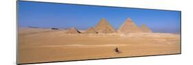 Pyramids Area of Giza Egypt-null-Mounted Photographic Print