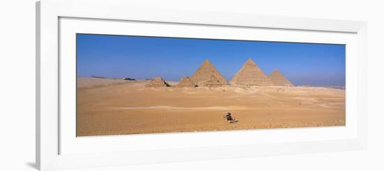 Pyramids Area of Giza Egypt-null-Framed Photographic Print