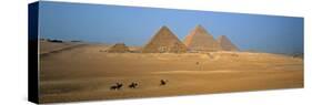 Pyramids at Giza, Cairo, Egypt-Jon Arnold-Stretched Canvas