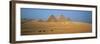 Pyramids at Giza, Cairo, Egypt-Jon Arnold-Framed Photographic Print