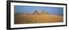 Pyramids at Giza, Cairo, Egypt-Jon Arnold-Framed Photographic Print