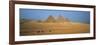 Pyramids at Giza, Cairo, Egypt-Jon Arnold-Framed Photographic Print