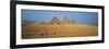 Pyramids at Giza, Cairo, Egypt-Jon Arnold-Framed Photographic Print