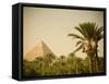 Pyramids at Giza, Cairo, Egypt-Doug Pearson-Framed Stretched Canvas
