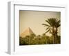 Pyramids at Giza, Cairo, Egypt-Doug Pearson-Framed Photographic Print