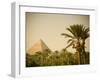 Pyramids at Giza, Cairo, Egypt-Doug Pearson-Framed Photographic Print