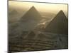 Pyramids at Giza, Giza Plateau, Egypt-Kenneth Garrett-Mounted Premium Photographic Print