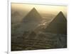 Pyramids at Giza, Giza Plateau, Egypt-Kenneth Garrett-Framed Photographic Print