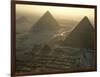 Pyramids at Giza, Giza Plateau, Egypt-Kenneth Garrett-Framed Photographic Print