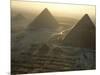 Pyramids at Giza, Giza Plateau, Egypt-Kenneth Garrett-Mounted Photographic Print