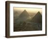 Pyramids at Giza, Giza Plateau, Egypt-Kenneth Garrett-Framed Photographic Print