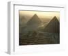 Pyramids at Giza, Giza Plateau, Egypt-Kenneth Garrett-Framed Photographic Print