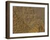 Pyramids at Giza, Khafre, Khufu, Menkaure, Old Kingdom, Egypt-Kenneth Garrett-Framed Photographic Print