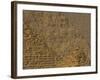 Pyramids at Giza, Khafre, Khufu, Menkaure, Old Kingdom, Egypt-Kenneth Garrett-Framed Photographic Print