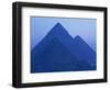 Pyramids at Giza, UNESCO World Heritage Site, Cairo, Egypt, North Africa, Africa-null-Framed Photographic Print