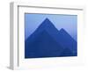 Pyramids at Giza, UNESCO World Heritage Site, Cairo, Egypt, North Africa, Africa-null-Framed Photographic Print