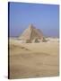 Pyramids at Giza, Unesco World Heritage Site, Near Cairo, Egypt, North Africa, Africa-Jack Jackson-Stretched Canvas