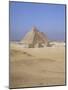 Pyramids at Giza, Unesco World Heritage Site, Near Cairo, Egypt, North Africa, Africa-Jack Jackson-Mounted Photographic Print