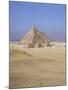 Pyramids at Giza, Unesco World Heritage Site, Near Cairo, Egypt, North Africa, Africa-Jack Jackson-Mounted Photographic Print