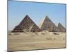 Pyramids at Giza, Unesco World Heritage Site, Near Cairo, Egypt, North Africa, Africa-John Ross-Mounted Photographic Print