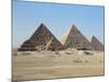 Pyramids at Giza, Unesco World Heritage Site, Near Cairo, Egypt, North Africa, Africa-John Ross-Mounted Photographic Print