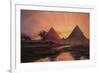 Pyramids at Gizeh-Thomas Seddon-Framed Premium Giclee Print