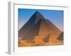 Pyramids, Cairo, Egypt-Peter Adams-Framed Premium Photographic Print