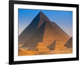 Pyramids, Cairo, Egypt-Peter Adams-Framed Photographic Print