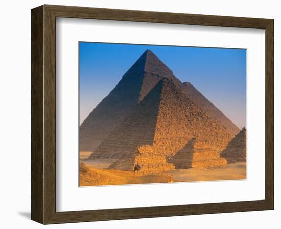 Pyramids, Cairo, Egypt-Peter Adams-Framed Photographic Print