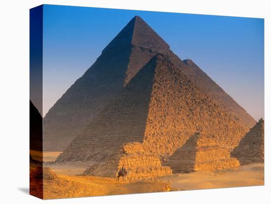 Pyramids, Cairo, Egypt-Peter Adams-Stretched Canvas