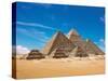 Pyramids, Giza, Cairo, Egypt-Miva Stock-Stretched Canvas