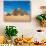 Pyramids, Giza, Cairo, Egypt-Miva Stock-Stretched Canvas displayed on a wall