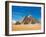 Pyramids, Giza, Cairo, Egypt-Miva Stock-Framed Premium Photographic Print